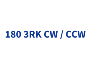 180 3RK CW / CCW