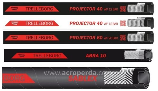 Manguera Antiabrasiva Guinite chorreo diam. int.50mm x diam. ext.70mm PROJECTOR 40 50x70 - Imagen 2