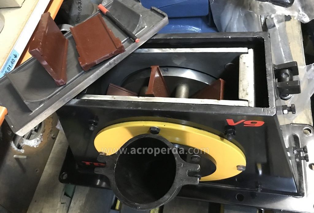 Turbina completa tipo TP5 con motor 11Kw