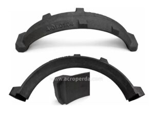 Superior Protection/Top Liner Curved C / 10 – ALJU – wear-resistant spare part ACRO-PERDA
