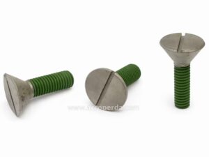 Screw side liner Protection c / avell.M10X30 treated hard metal DIN7991 – ALJU – wear-resistant spare part ACRO-PERDA