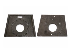 Blindage / Protection flan latéral 595-017-9531 595-017-9531 – DISA-WHEELABRATOR-GF-SCHLICK – pièce d'usure ACRO-PERDA
